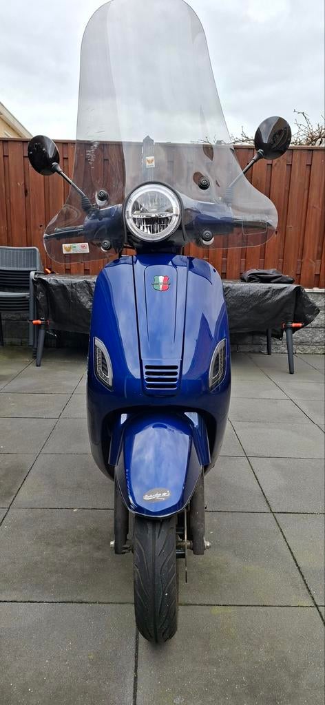 GTS Toscane Dynamic E5 Snorscooter - Blauw, Fietsen en Brommers, Ophalen of Verzenden, Gebruikt, Benzine, Overige merken
