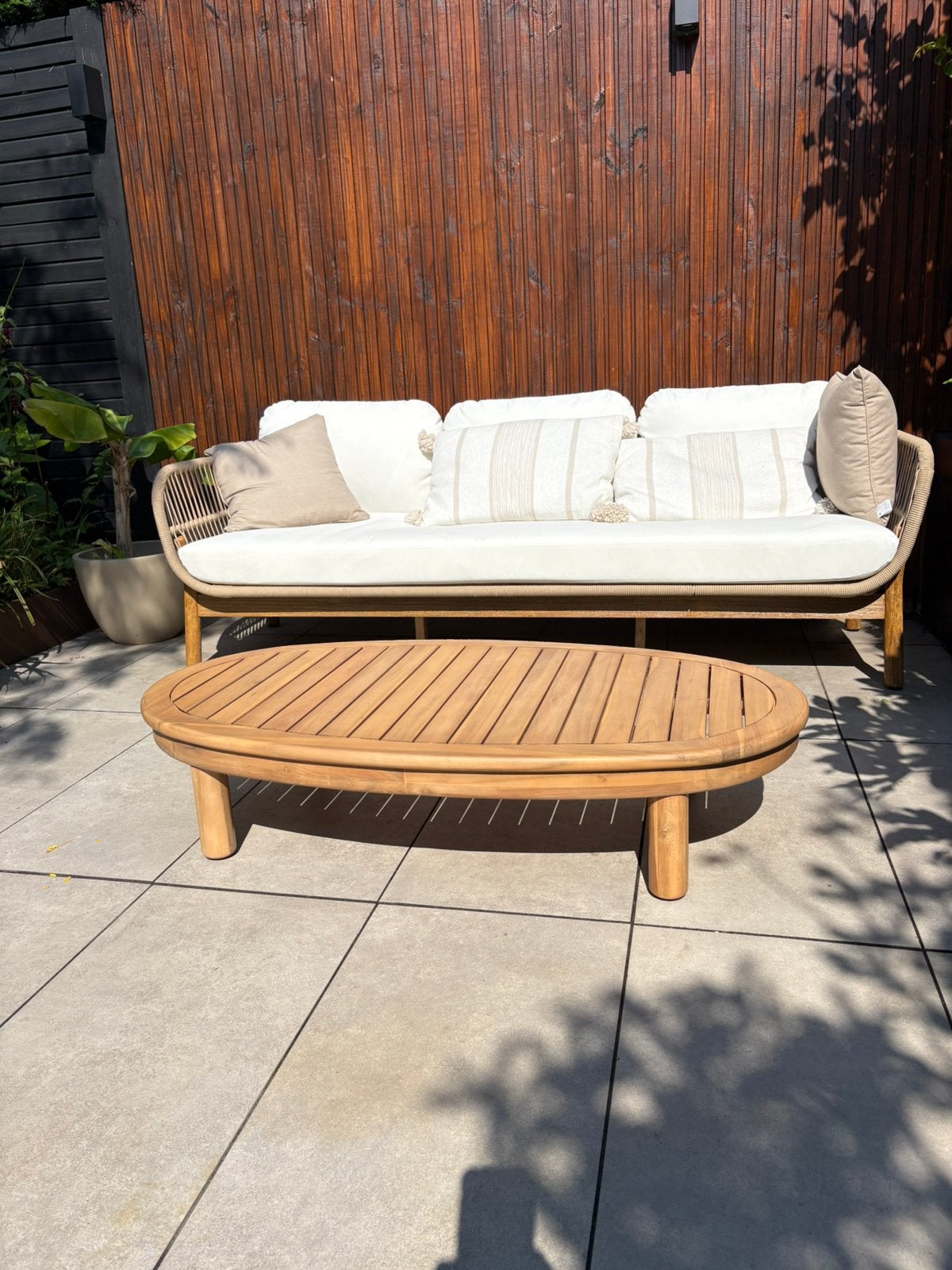 Nieuwe lounge tafel tuin, Ophalen, Nieuw, Hout