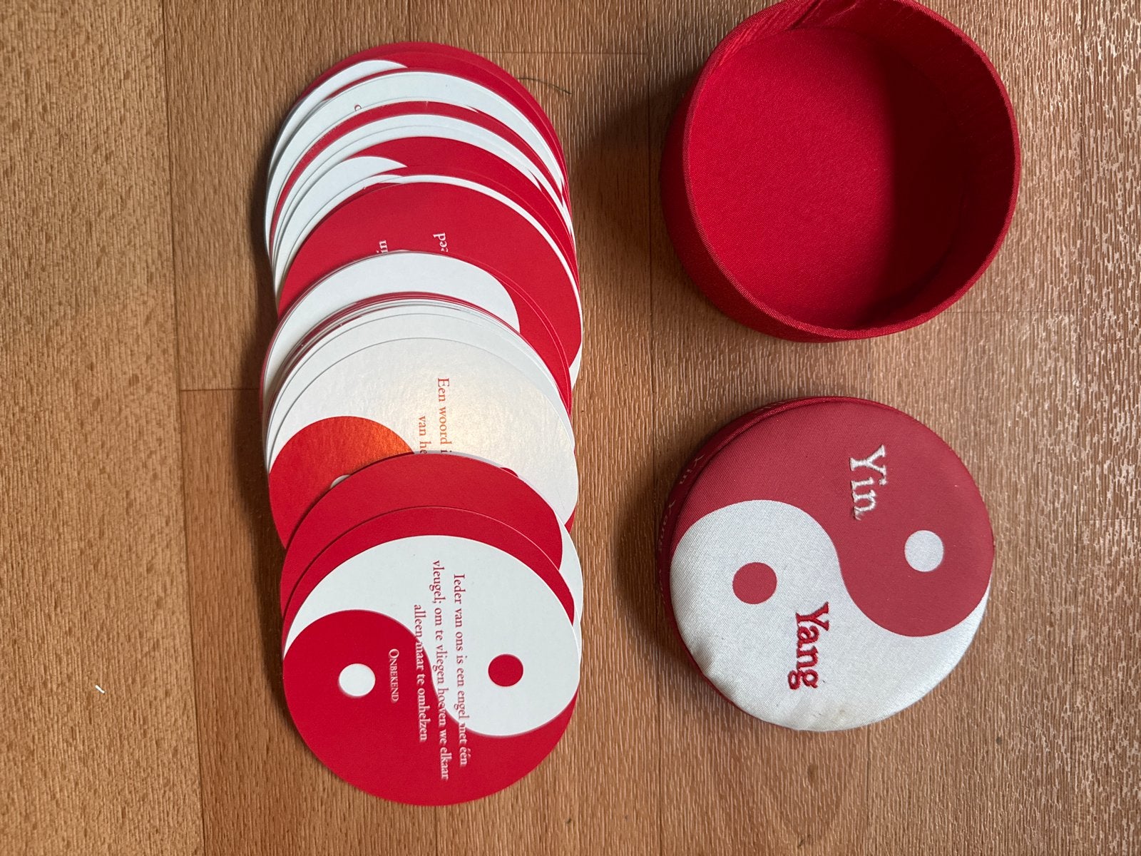 Yin Yang van de Liefde kaarten set, Ophalen of Verzenden, Zo goed als nieuw, Spiritualiteit algemeen, Overige typen