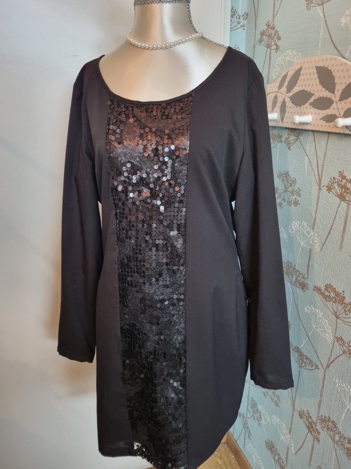 Dakes jurk maat 40, Kleding | Dames, Maat 38/40 (M), Promiss, Zwart, Ophalen of Verzenden