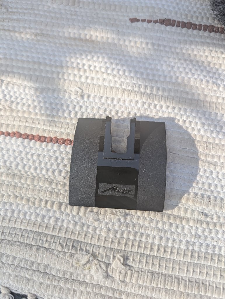 Metz S60 Flash Mounting Foot, Ophalen of Verzenden, Zo goed als nieuw, Metz