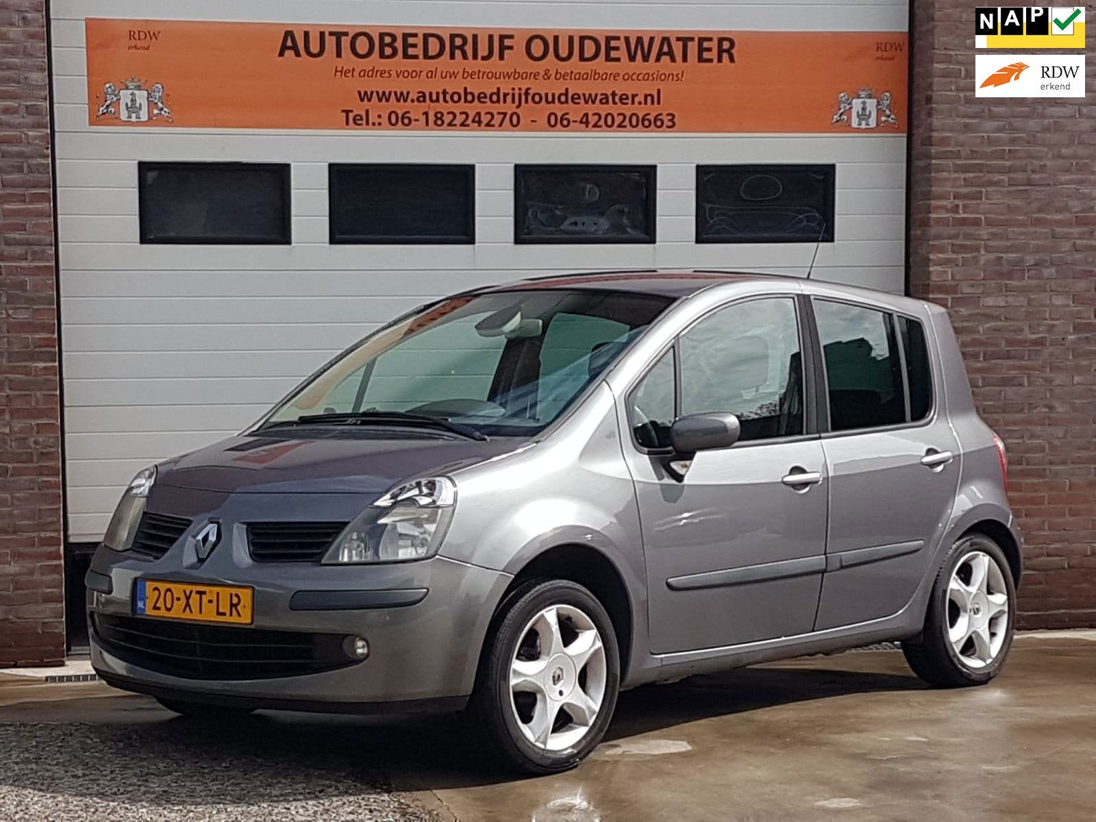 Renault Modus 1.6-16V Dynamique, Gebruikt, 4 cilinders, Origineel Nederlands, Bedrijf