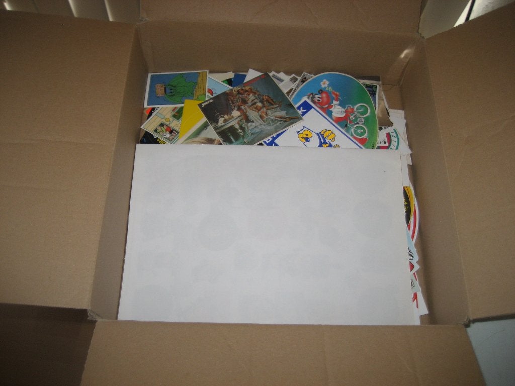 partij sickers, Ophalen of Verzenden, Zo goed als nieuw, Meerdere stickers