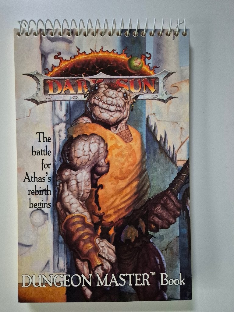 Dark Sun DM Books (2x) – Original TSR – Spiral Bound, Ophalen of Verzenden, Zo goed als nieuw, Historisch, Boek of Catalogus