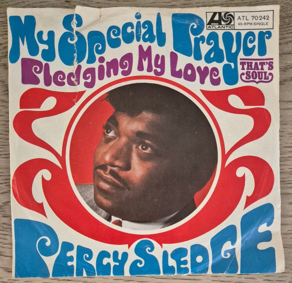 Percy Sledge – My Special Prayer / Pledging My Love, Gebruikt, 7 inch, Ophalen of Verzenden, R&B en Soul