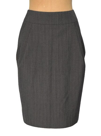 Nieuw Pauw pencil rokje, rok, pinstripe, bruin, Mt. S, Bruin, Verzenden, Pauw, Nieuw