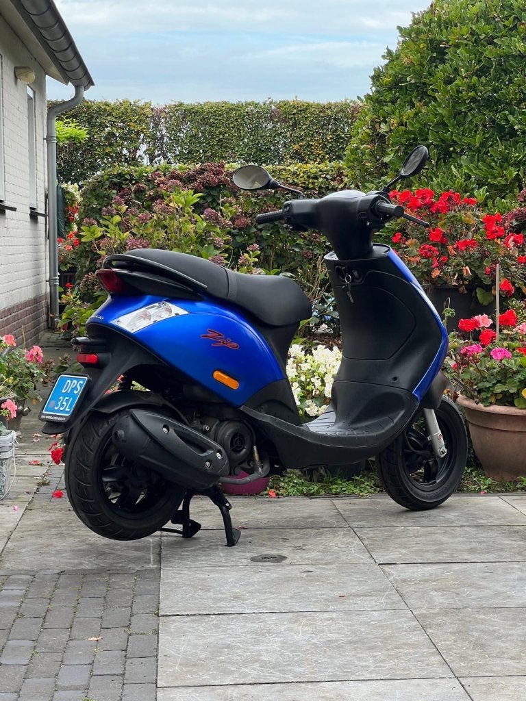 ⭐️Piaggio Zip 50cc 4 takt Snor mat blauw 3062 km Z.G.A.N.⭐️, Niet ingevuld, Niet ingevuld, Niet ingevuld