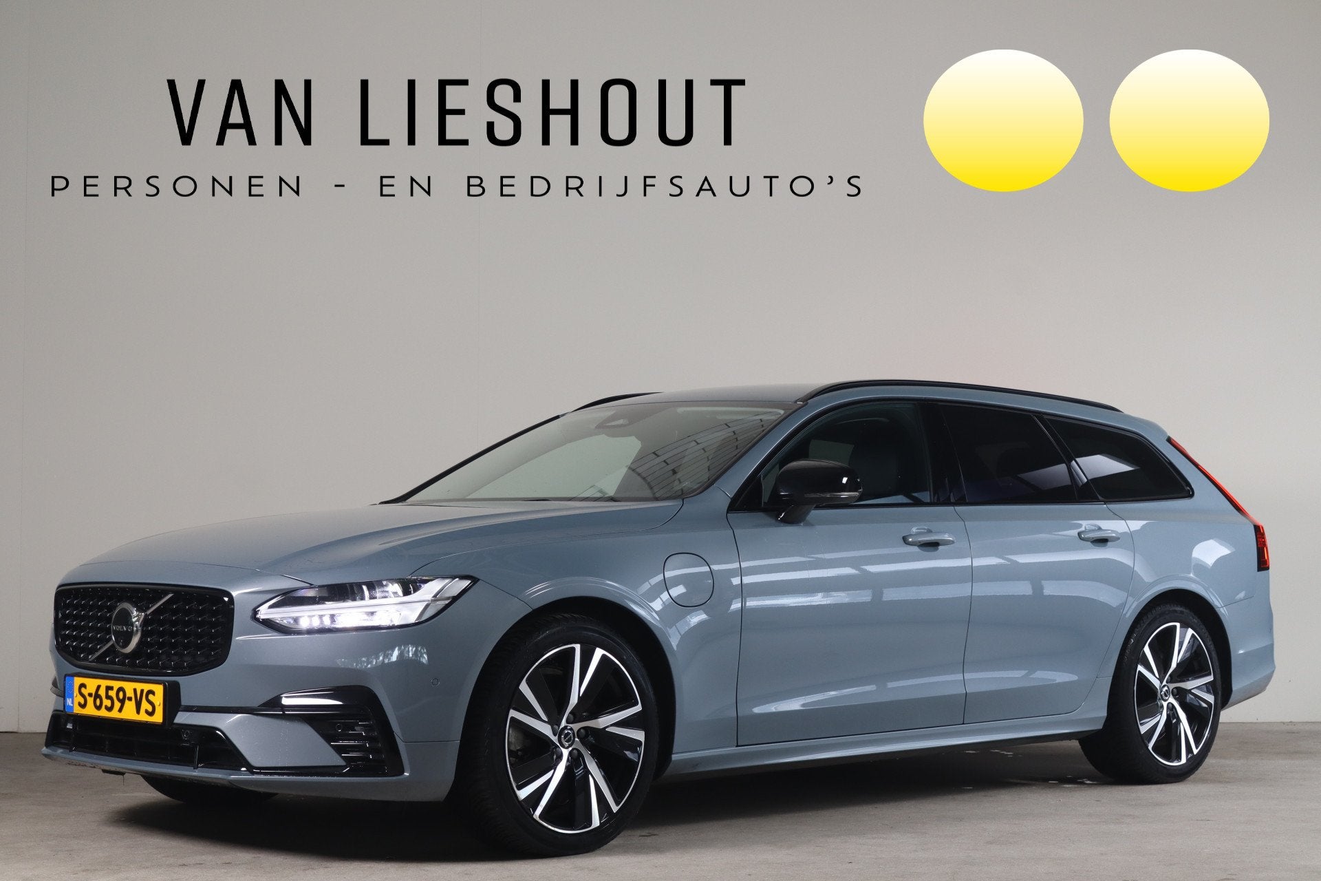 Volvo V90 2.0 T6 Plug-in hybrid AWD Plus Bright - NL- Auto!, Auto's, Euro 6, 4 cilinders, 1969 cc, 129 €/maand