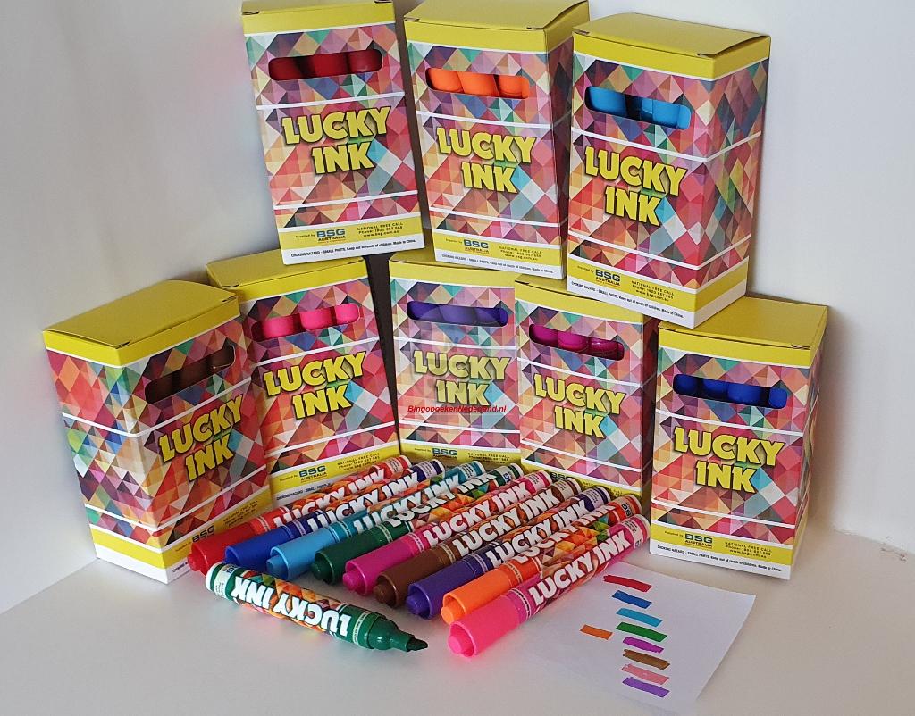 bingo stiften lucky ink, Ophalen of Verzenden, Nieuw