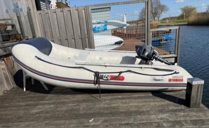Yamaha 340s rubberboot opknapper, Ophalen of Verzenden, Gebruikt, Overige typen, Motorboot