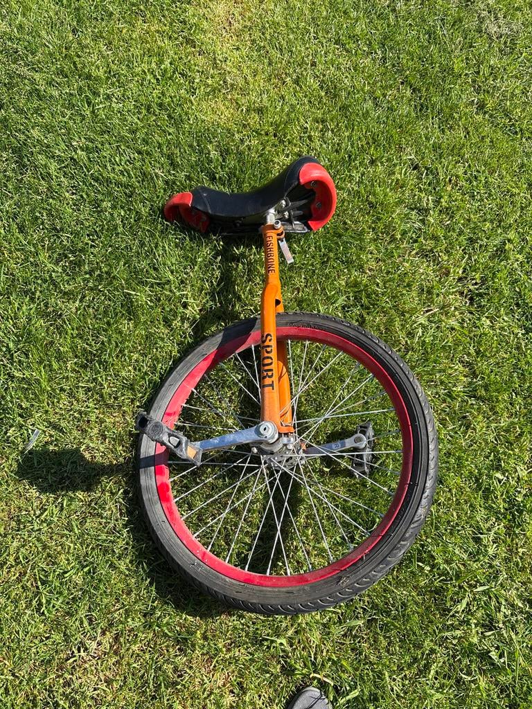 Fishbone Sport Eenwieler - Oranje/Rood, Fietsen en Brommers, Ophalen, Gebruikt