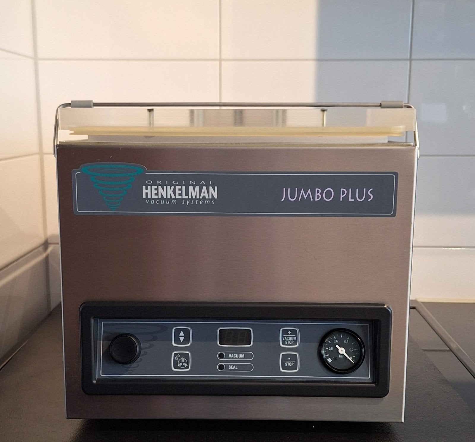 Henkelman Mini Jumbo plus ZGAN vacuümmachine vacumeermachine, Ophalen, Zo goed als nieuw