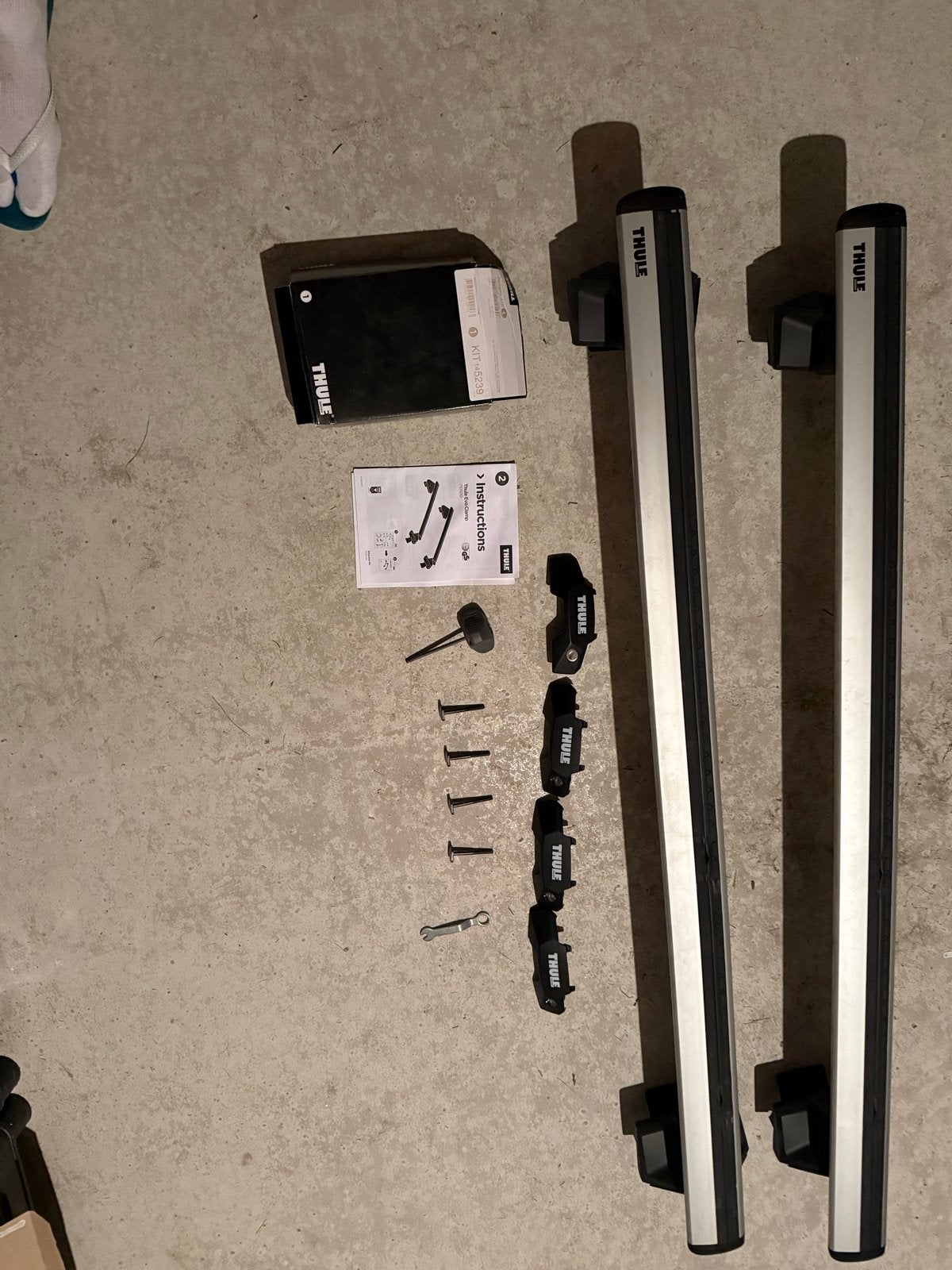 Thule dakdragers voor Opel Corsa en Peugeot 208, Auto diversen, Dakdragers, Ophalen of Verzenden, Zo goed als nieuw