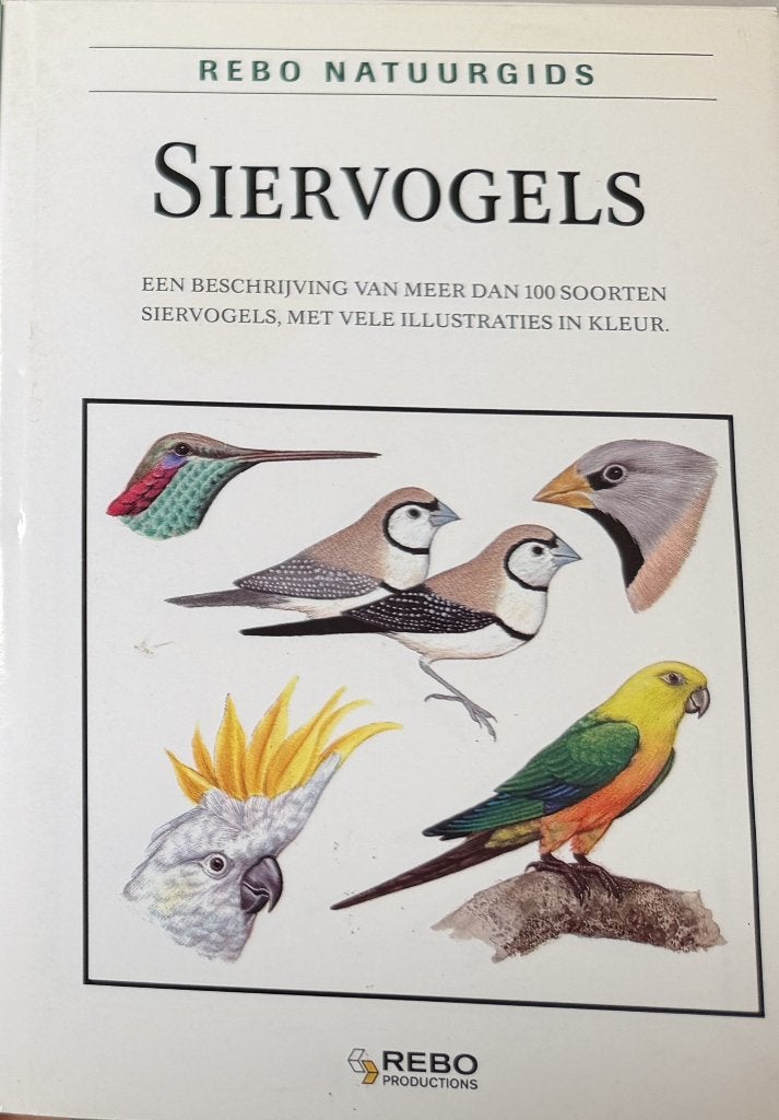 Chvapil, Stanislav  Rebo Natuurgids Siervogels, Verzenden, Zo goed als nieuw, Vogels