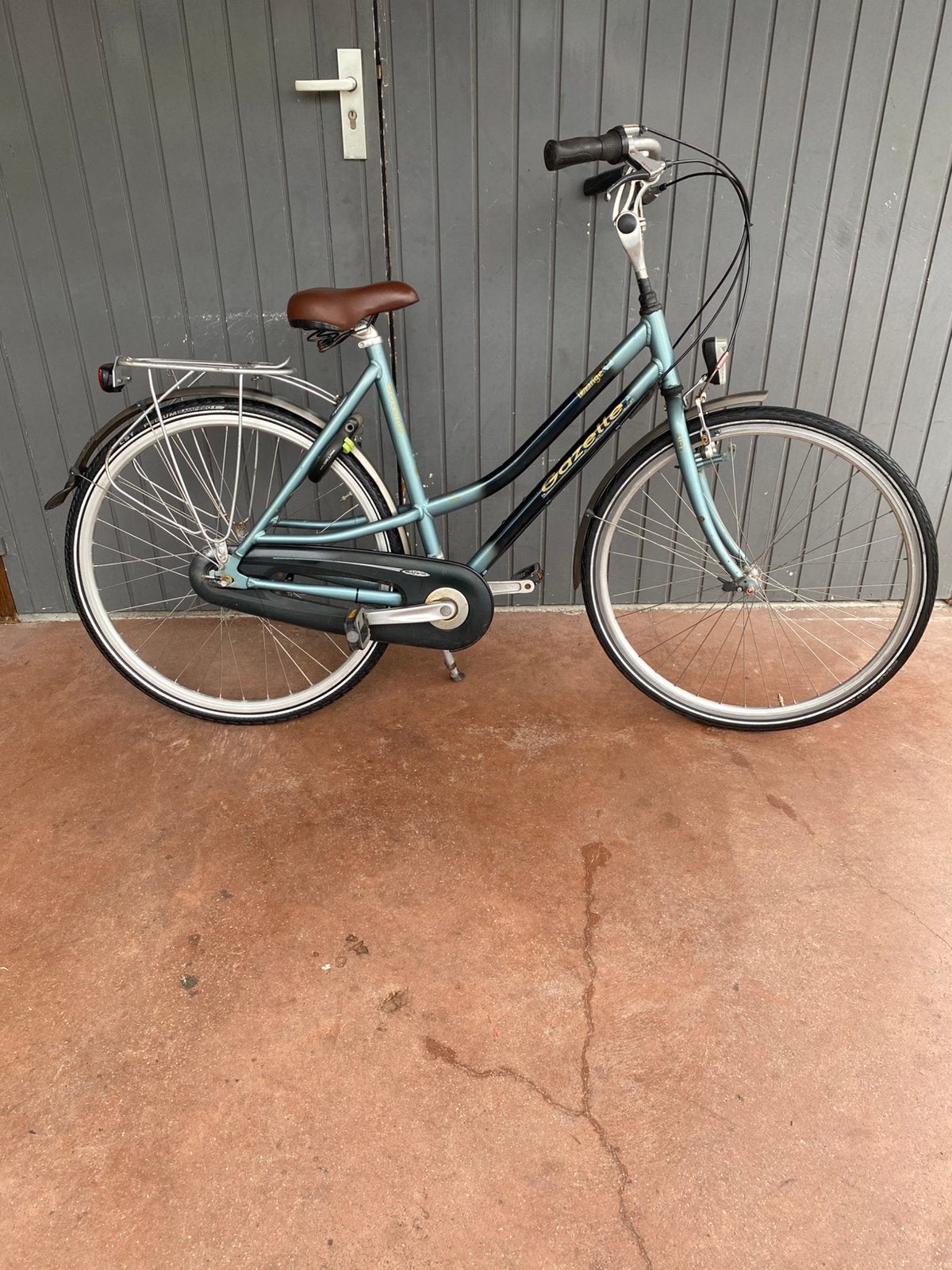 Gazelle orange damesfiets 28 inch, Fietsen en Brommers, Fietsen | Dames | Damesfietsen, Ophalen, 53 tot 56 cm, Versnellingen, Zo goed als nieuw