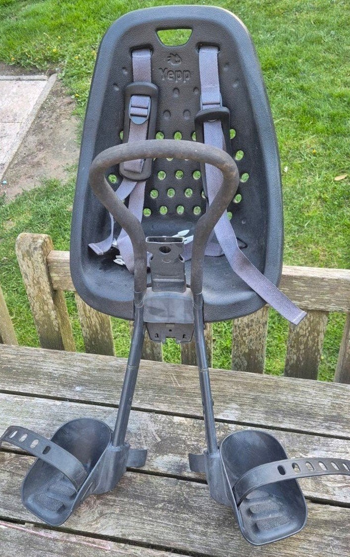 Yepp Mini Fietszitje met Windscherm, Fietsen en Brommers, Ophalen, Yepp, Voorzitje, 0 t/m 13 kg