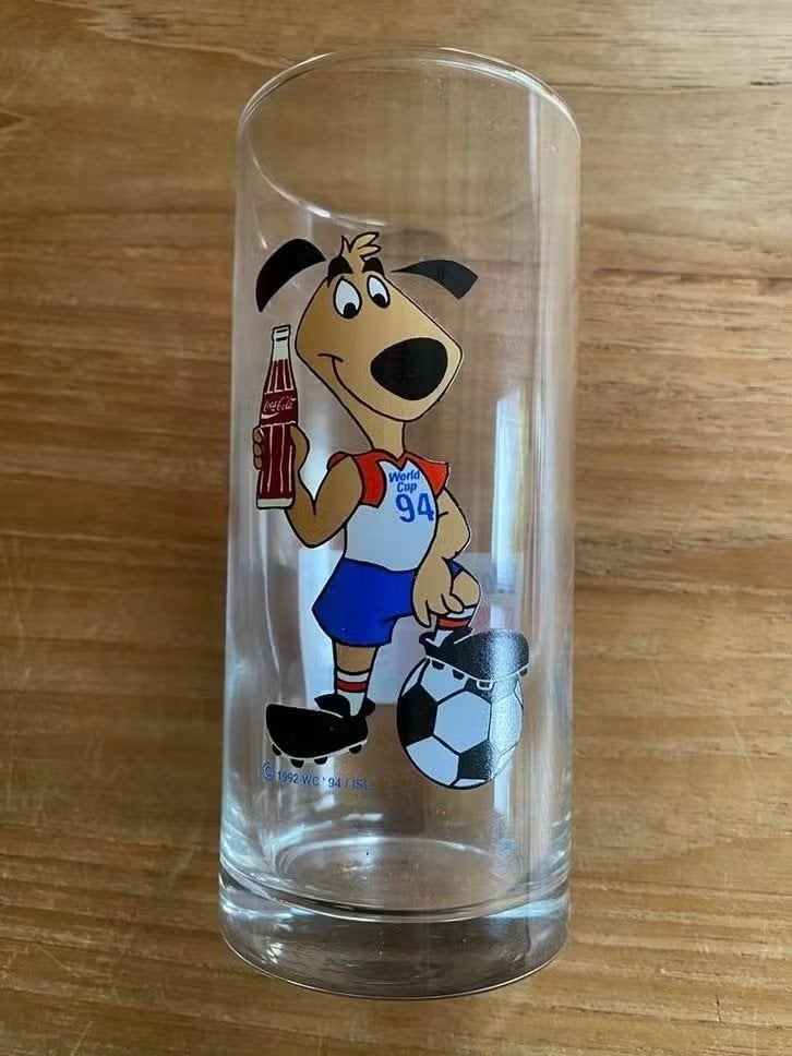 Glas: Coca-Cola WorldCup USA 94, Verzamelen, Ophalen of Verzenden, Zo goed als nieuw, Gebruiksvoorwerp