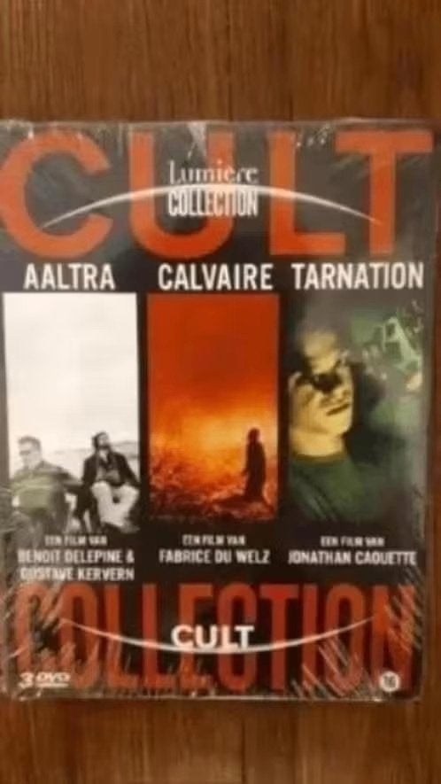 Cult Collection (3-DVD): Aaltra - Calvaire - Tarnation, Vanaf 16 jaar, Verzenden, Zo goed als nieuw, Overige gebieden