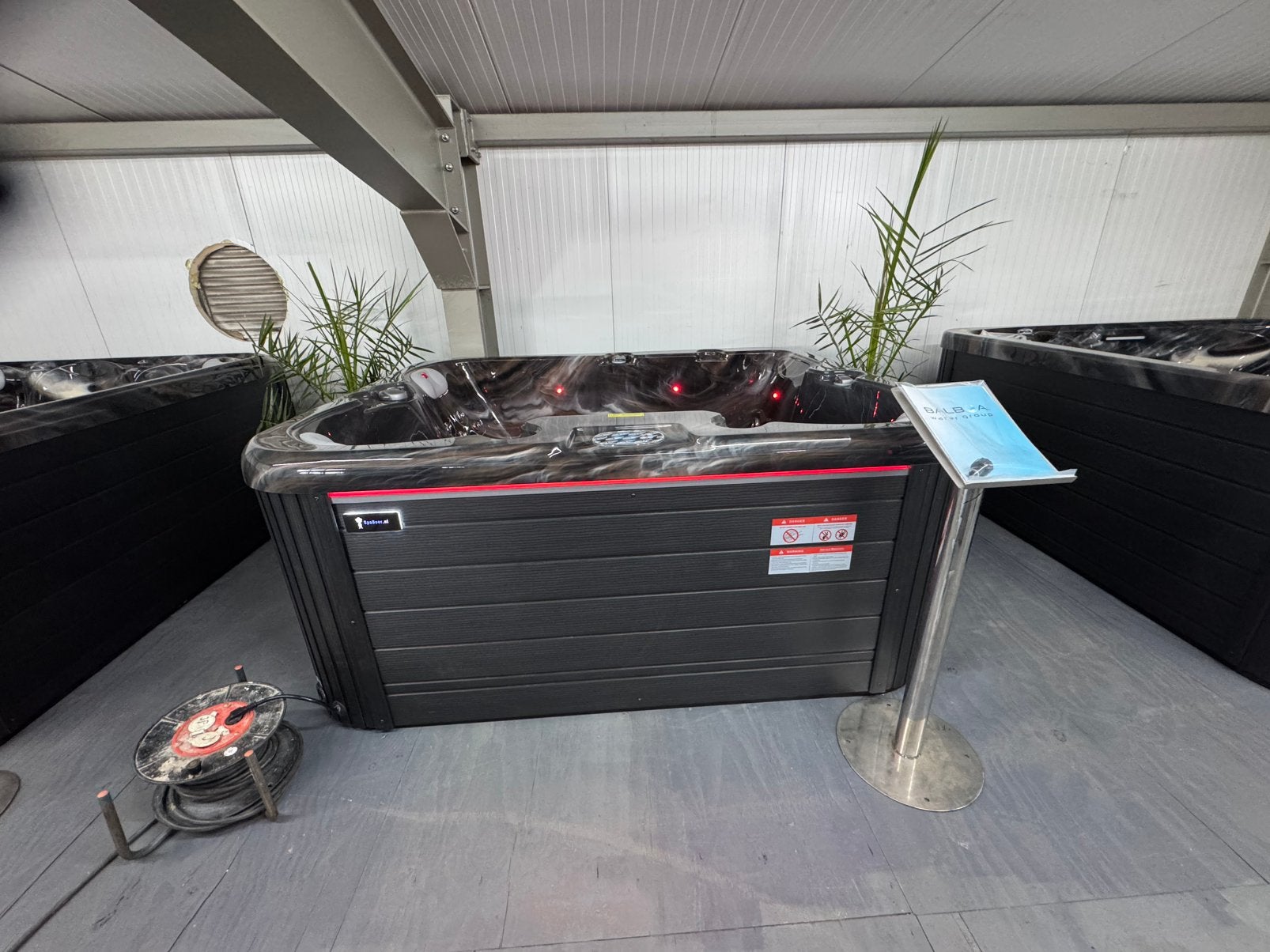 Ravello luxe balboa spa 3 pers 2 jr garantie incl cover, Info@SpaBoer.nl, Nieuw, SpaBoer, Vast