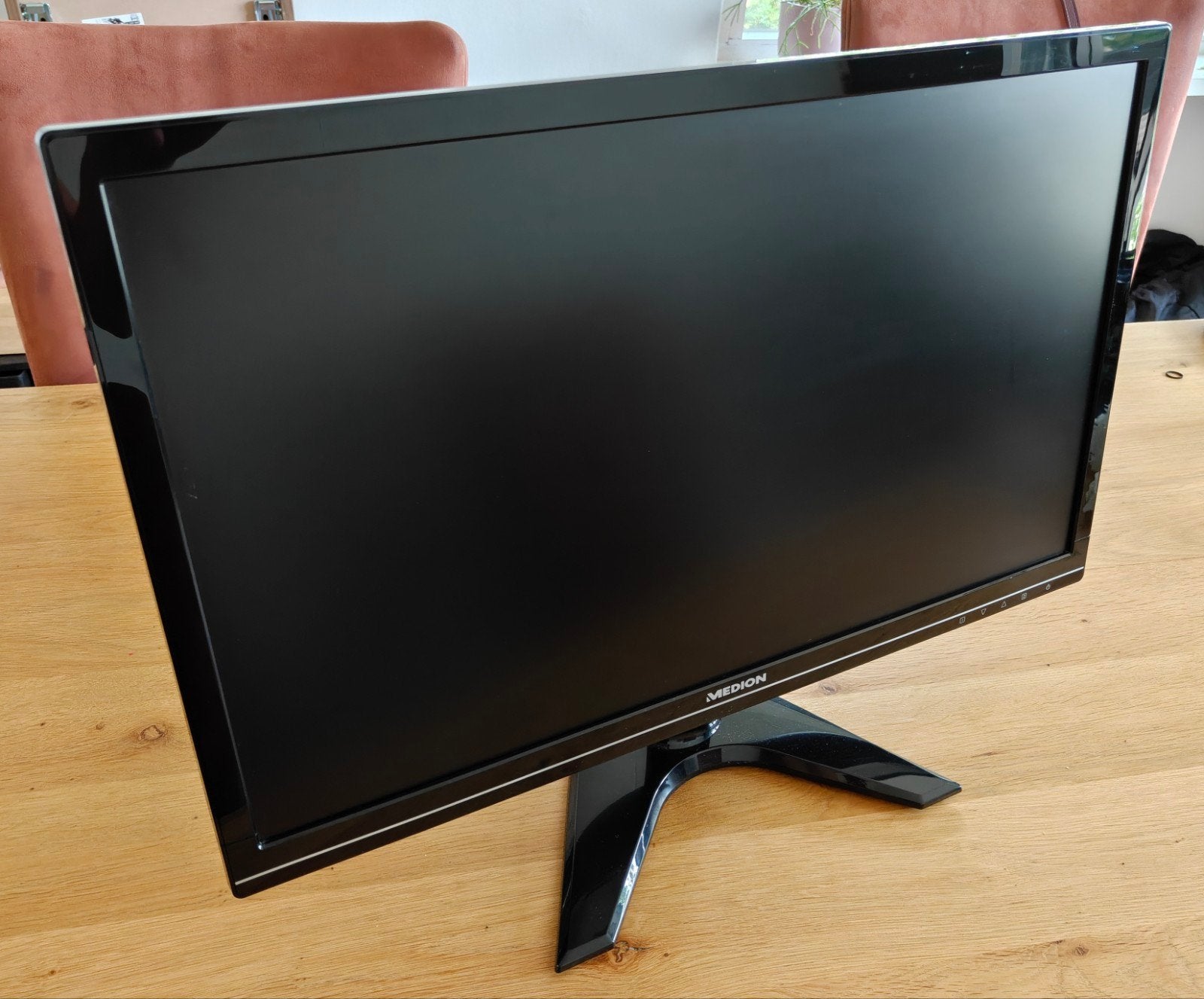 Medion 23.6" LED Monitor - Full HD, HDMI, DVI, VGA, 3 tot 5 ms, Medion, Full HD, Zo goed als nieuw