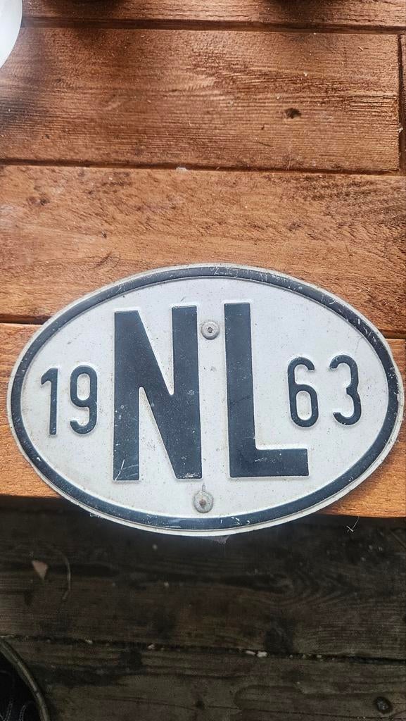 Oldtimer jaarplaatje, Ophalen of Verzenden, Nieuw