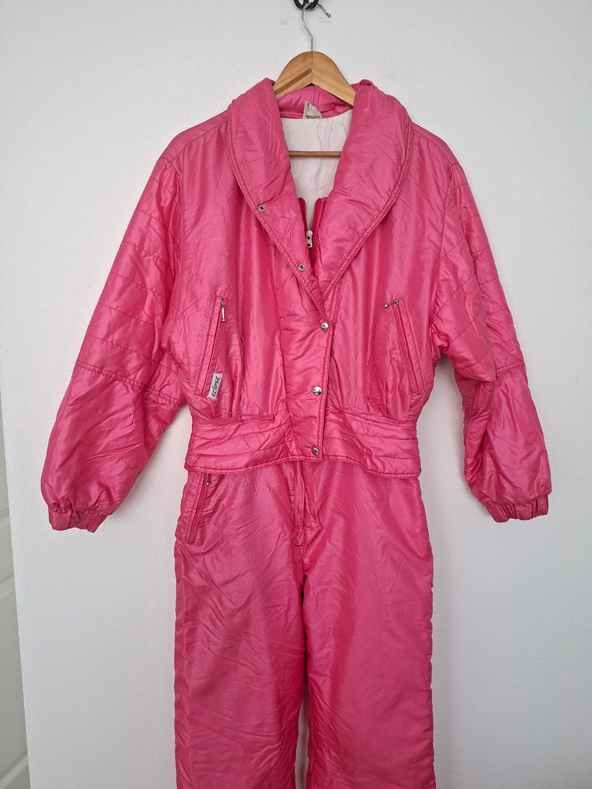 vintage skipak 36 retro fout après-ski carnaval klunen, Sport en Fitness, Ophalen of Verzenden, 100 tot 140 cm, Kleding, Overige merken
