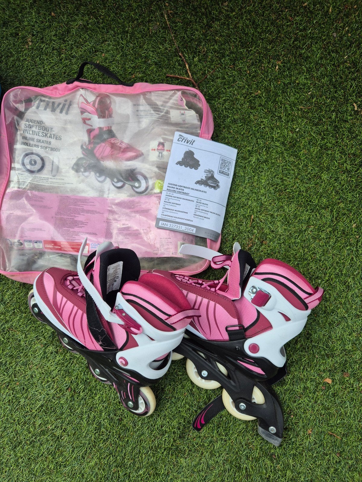 Crivit Inline Skates Roze - Verstelbaar - Maat 37-41, Kinderen, Inline skates 4 wielen, Ophalen, Overige merken