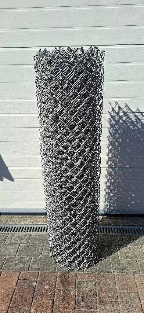 Harmonica gaas grijs, Tuin en Terras, Gaas en Draad, Ophalen, Nieuw, 10 tot 20 meter, Gaas