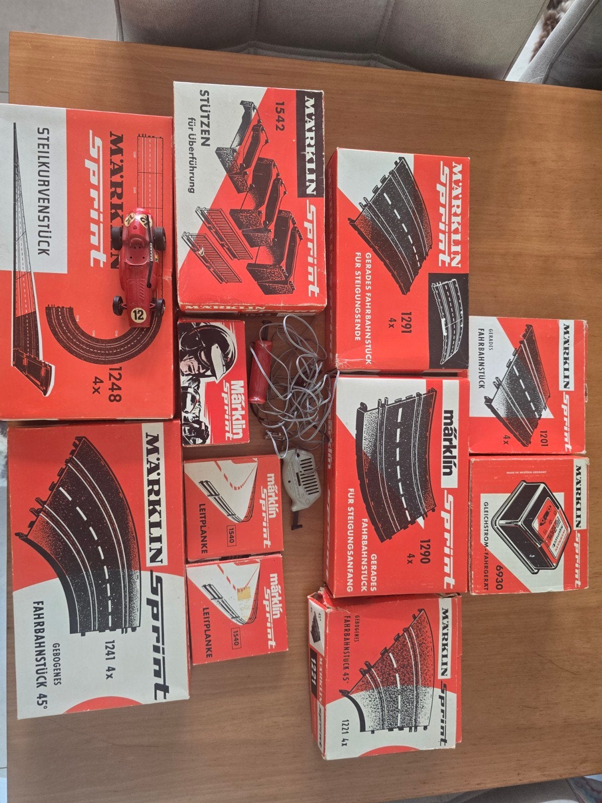 Märklin Sprint Racebaan met diverse uitbreidingen, Kinderen en Baby's, Ophalen, Carrera, Met looping, Elektrisch