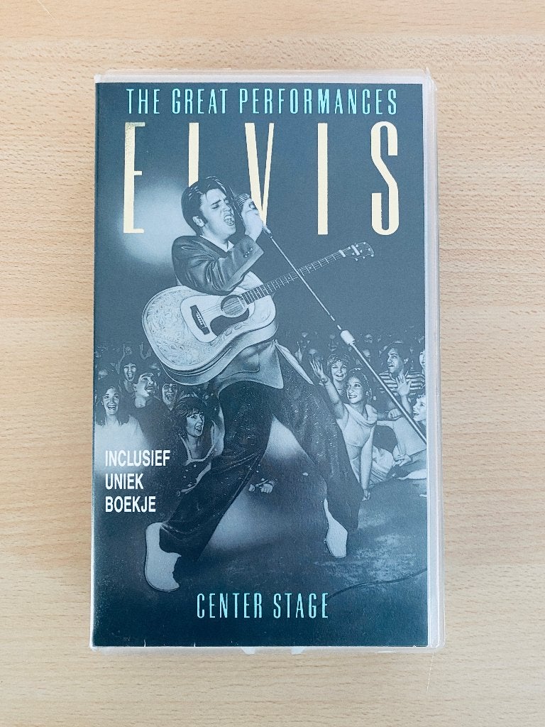 VHS: Elvis Presley - The Great Performances, Nederlands ondertiteld, Alle leeftijden, Muziek en Concerten, Ophalen of Verzenden