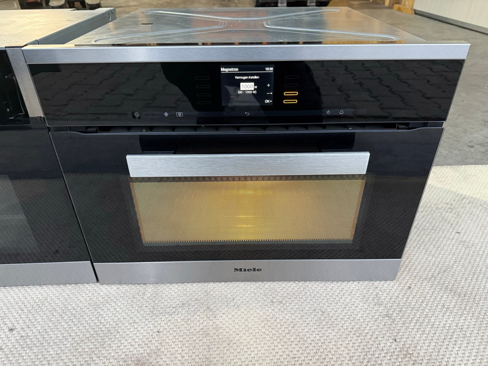 Miele H6800BM Combi-oven met Magnetronfunctie, Witgoed en Apparatuur, 45 tot 50 cm, Bella, Hete lucht, 60 cm of meer