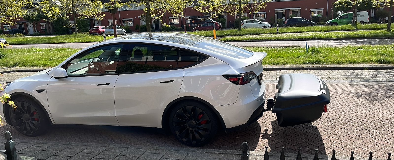 TE HUUR - Thule Arcos L / bagagebox, trekhaakkoffer, Auto diversen, Ophalen, Zo goed als nieuw