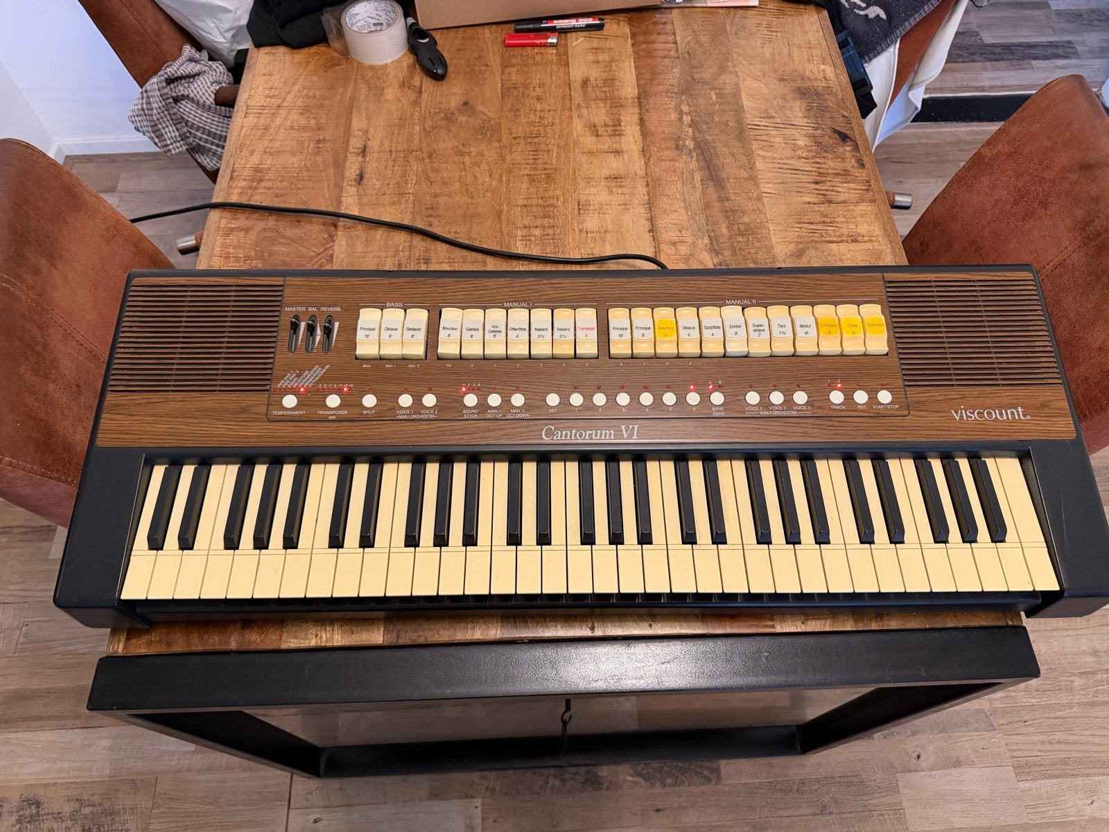 Proffesionele Viscount Cantorum VI Orgel, Ophalen of Verzenden, Zo goed als nieuw, 1 klavier, Orgel