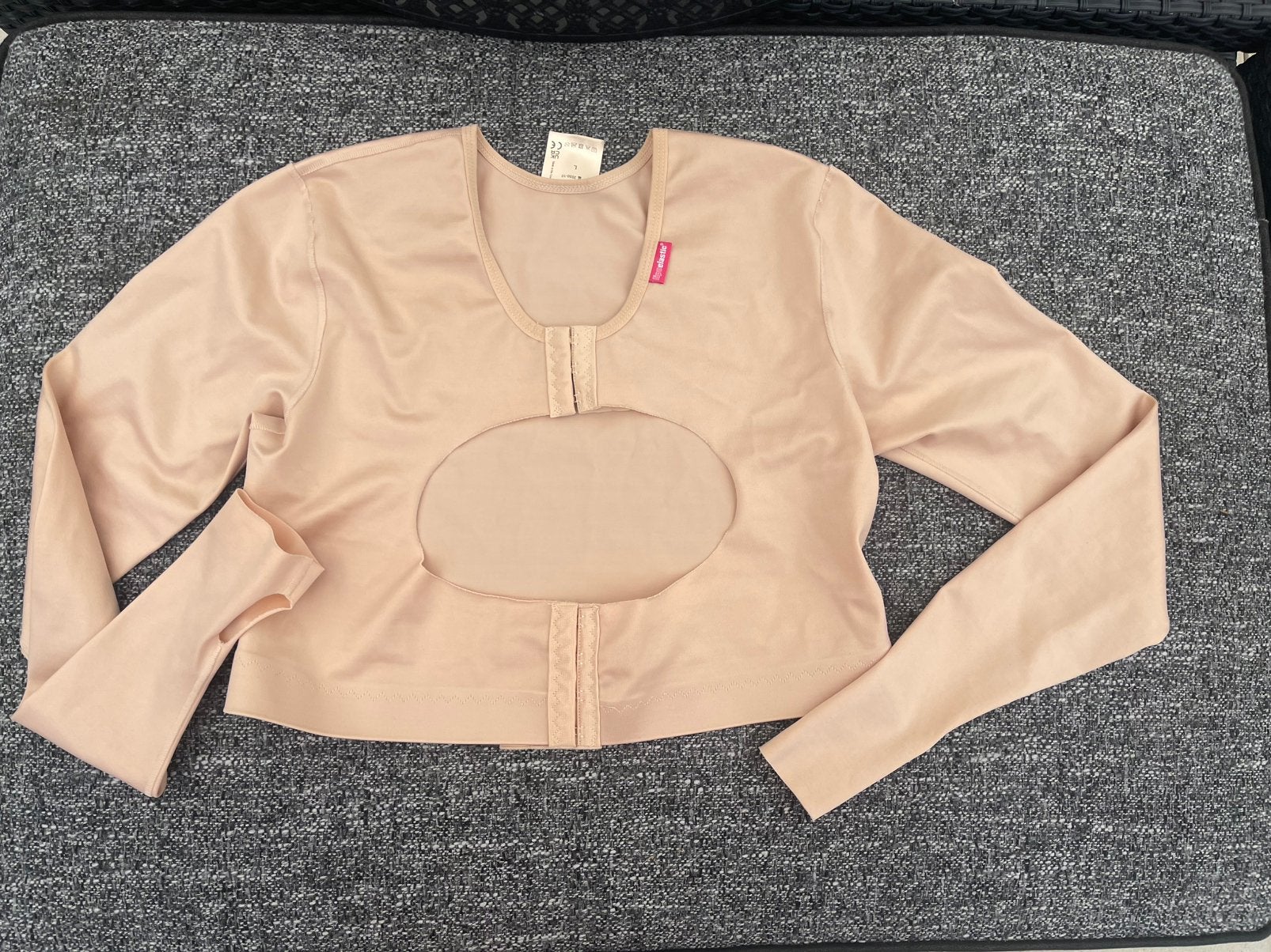 Lipoelastic after surgery bodylift armlift maat L, Kleding | Dames, Ophalen of Verzenden, Beige, Body of Korset