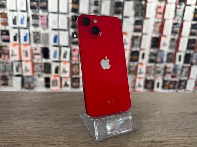 iPhone 14 128GB Rood - Nieuwstaat & Garantie! Batt: 100%, Apple, Zo goed als nieuw, Zonder simlock, 128 GB