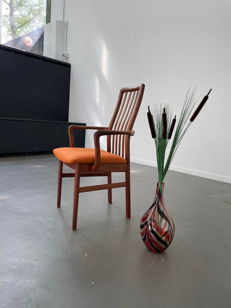 Vintage Kai Kristiansen Shou Andersen jaren 70 stoel kvadrat, Huis en Inrichting, Stoelen, Ophalen, ., 2de hands, Zo goed als nieuw