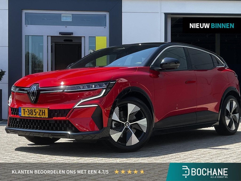 Renault Megane E-Tech EV60 Optimum Charge Techno | 13.650 km, Auto's, Huisgarantie, Met garantie (alle), Leder en Stof, 218 pk