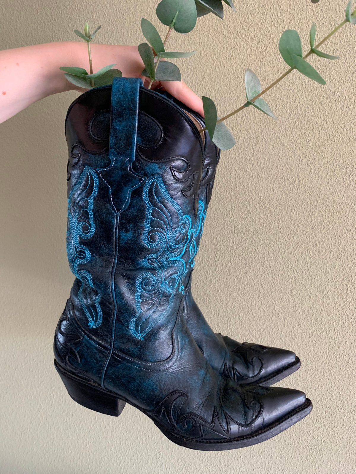 Go West cowboylaarzen 40 western boots laarzen, Hoge laarzen, -, Zwart, -