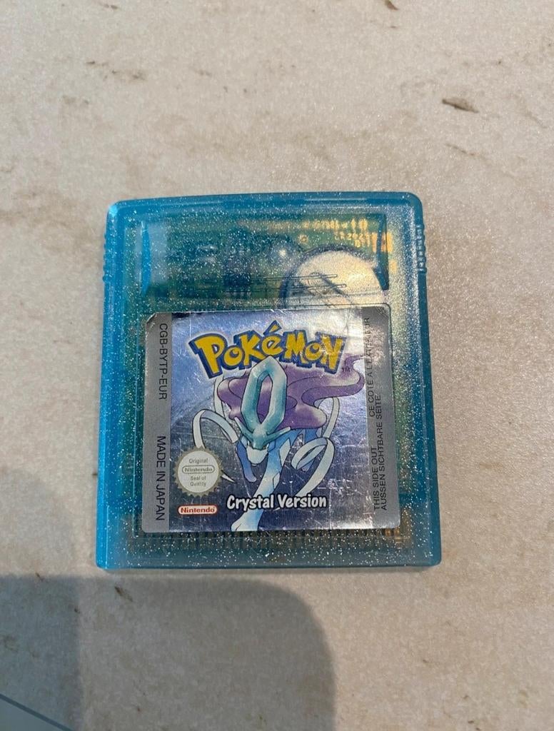 Pokémon Crystal Game Boy Color (Engels), Spelcomputers en Games, Games | Nintendo Game Boy, Gebruikt, Role Playing Game (Rpg)