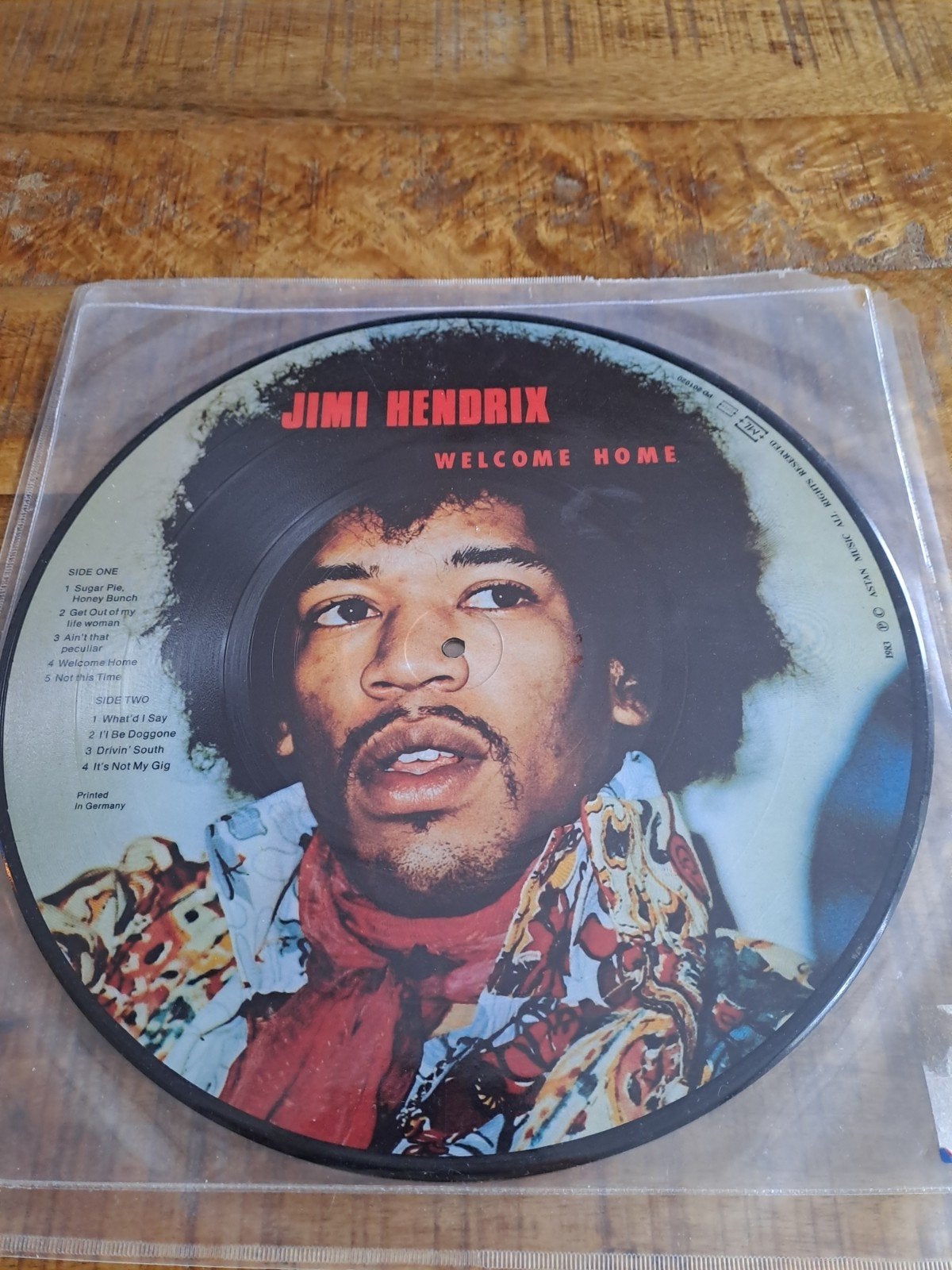 Jimi hendrix, Picture disc, Ophalen