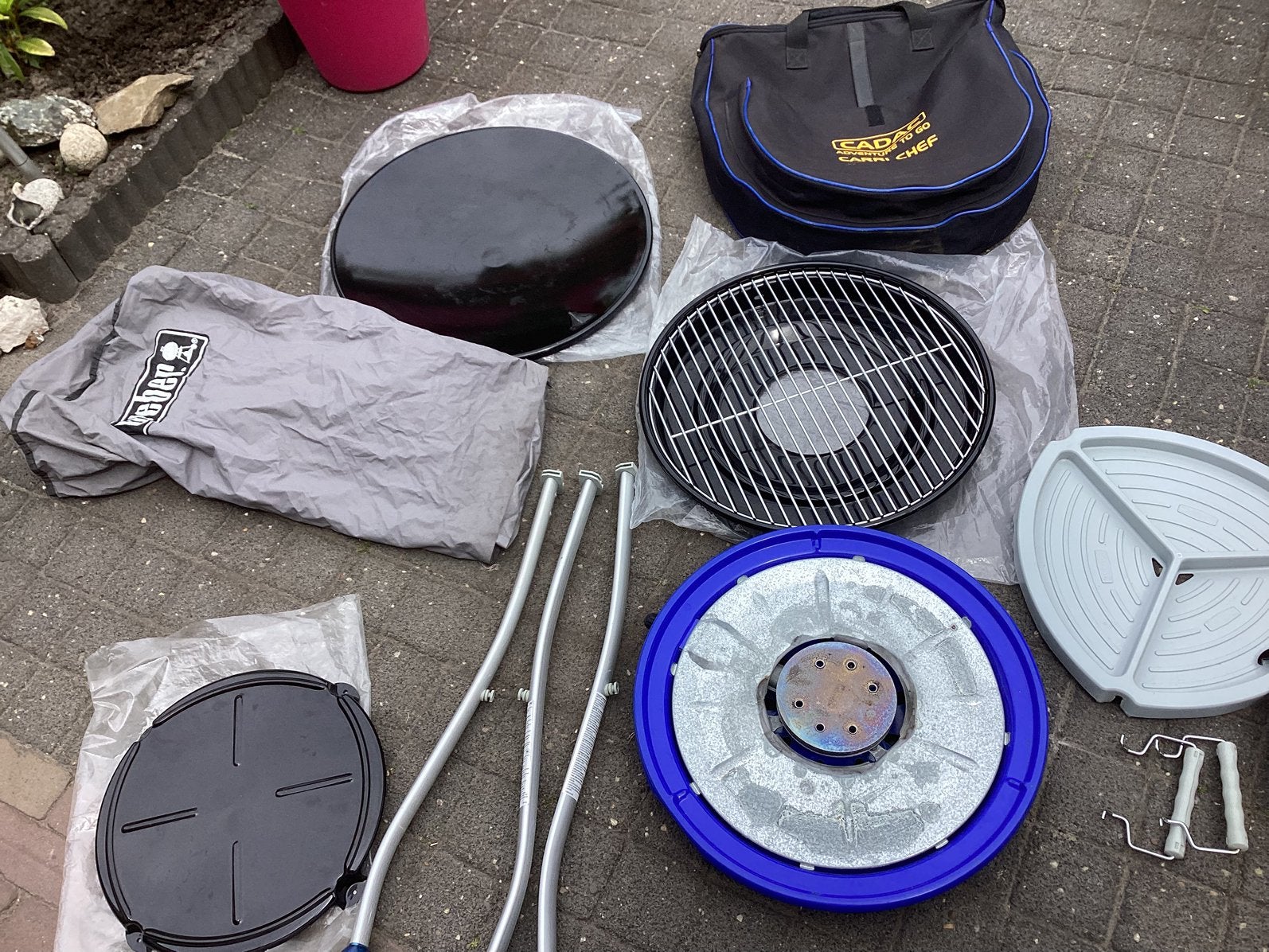 CADAC scottle braai, Ophalen of Verzenden, Zo goed als nieuw