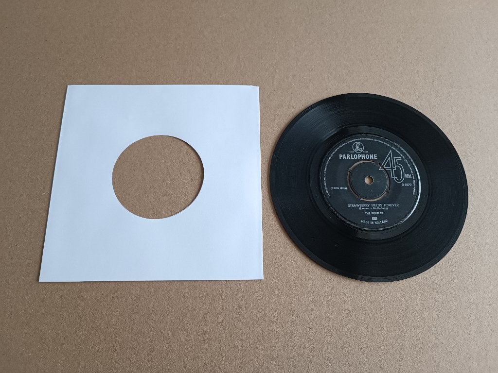 Single: The Beatles - Strawberry Fields Forever (1967), Verzenden, Gebruikt, 7 inch, Pop