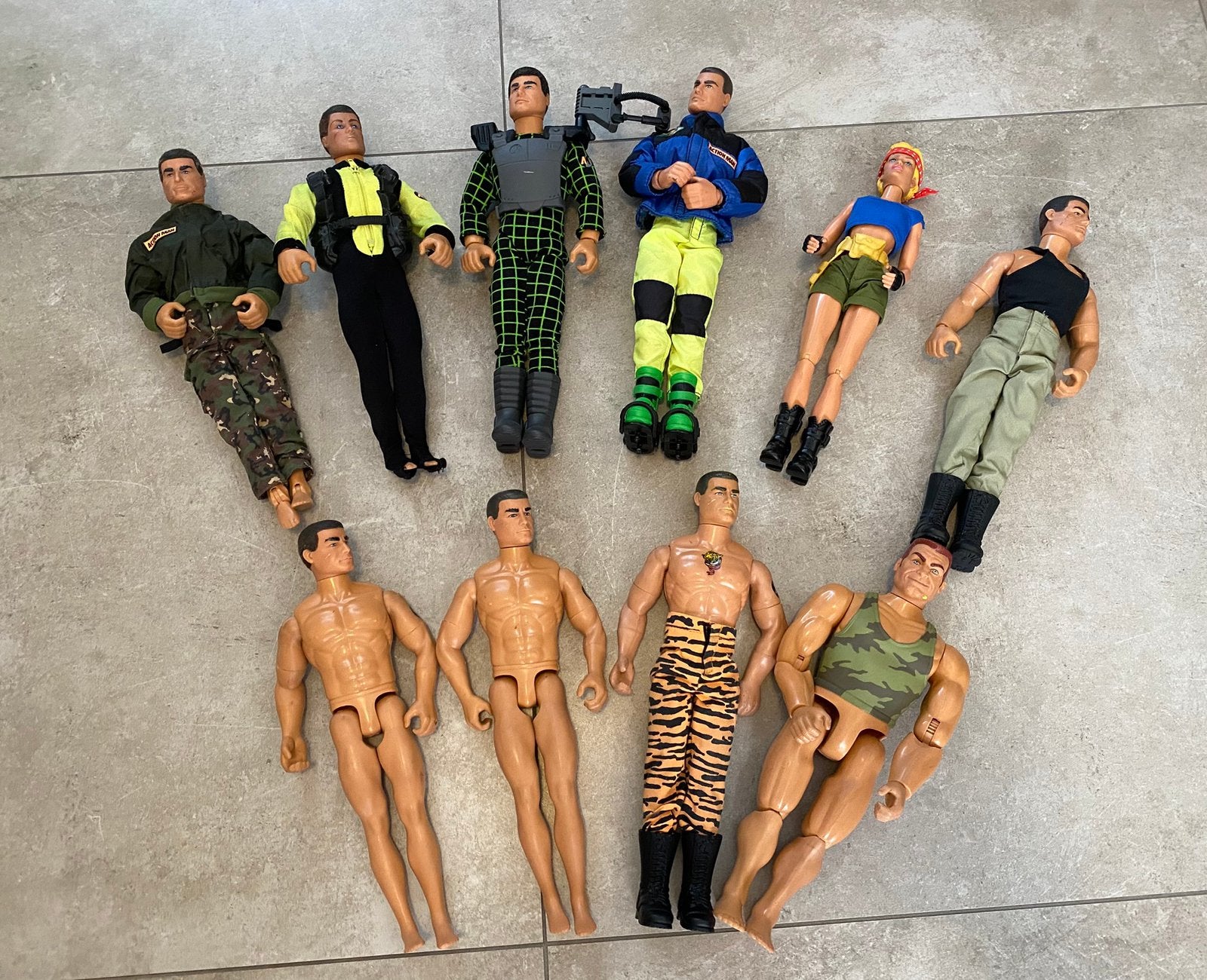 Action man, Ophalen, Zo goed als nieuw