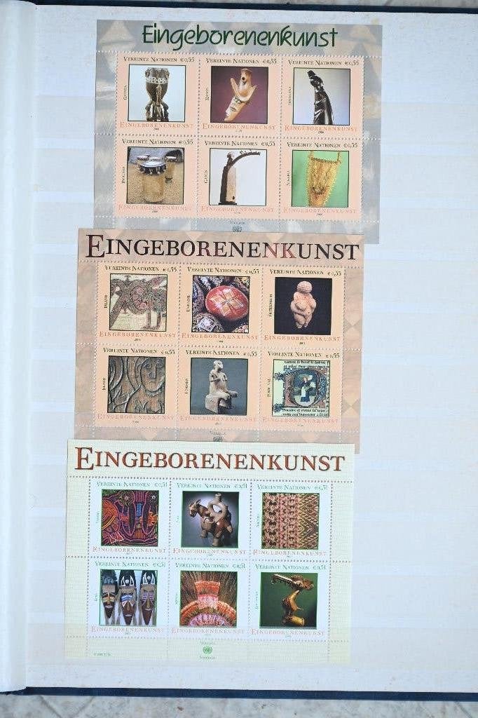 Blokken VN Wenen postfris, Ophalen of Verzenden, Overige landen, Postfris