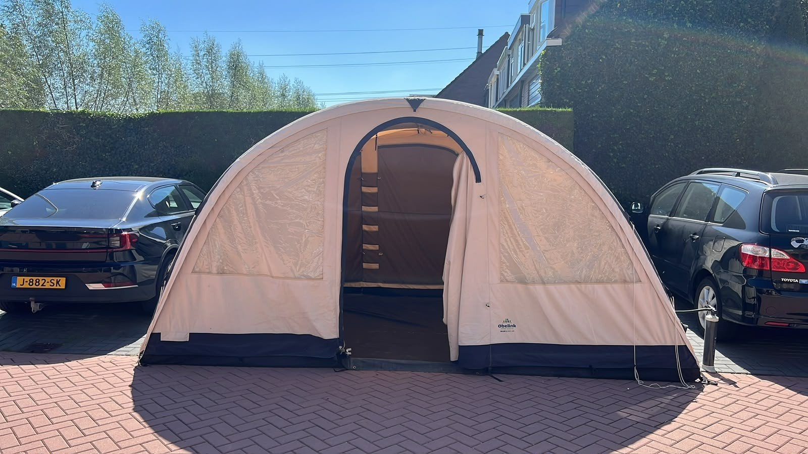 Tent Miami 6 air, Ophalen, Zo goed als nieuw, Tot en met 6