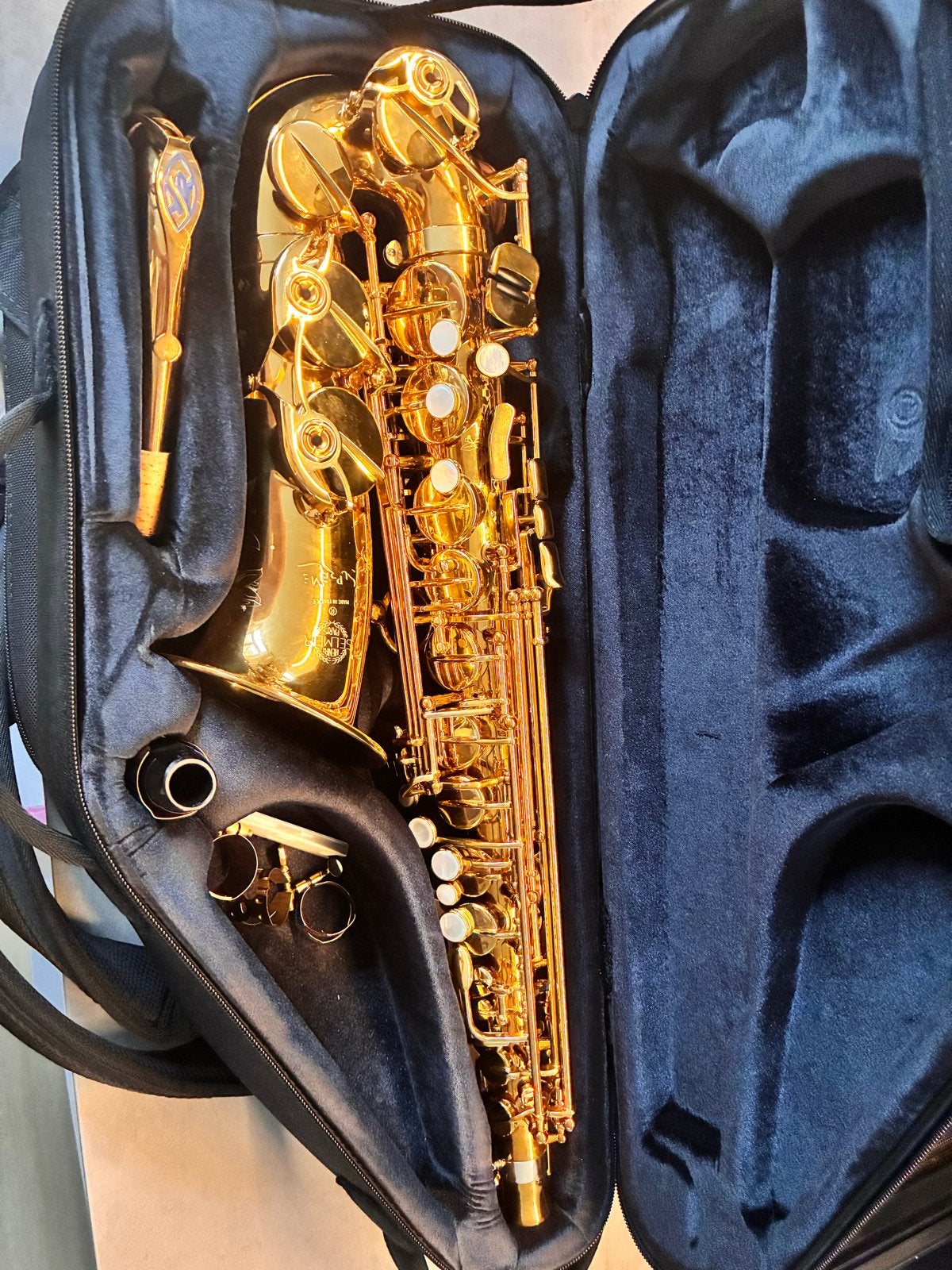 Selmer Supreme Alt Saxofoon - Zo goed als nieuw, Ophalen, Zo goed als nieuw, Alt, Met koffer