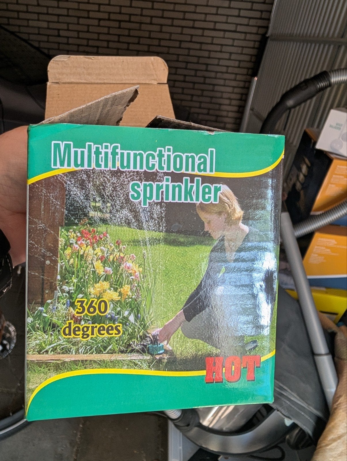 2x 360 graden sproeier voor tuin en gazon, Ophalen of Verzenden, Nieuw