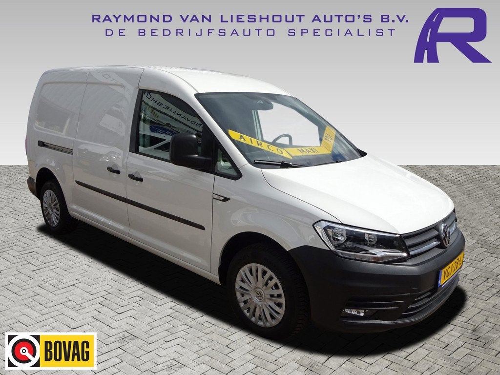 Volkswagen Caddy 2.0 TDI L2H1 VW MAXI EX KPN LAADRUIMTE INRI, Stof, Gebruikt, Euro 6, 4 cilinders