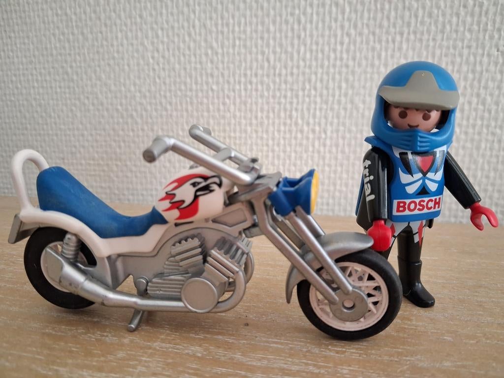 Playmobil motor met bestuurder setnr 5526, Ophalen of Verzenden, Zo goed als nieuw, Complete set