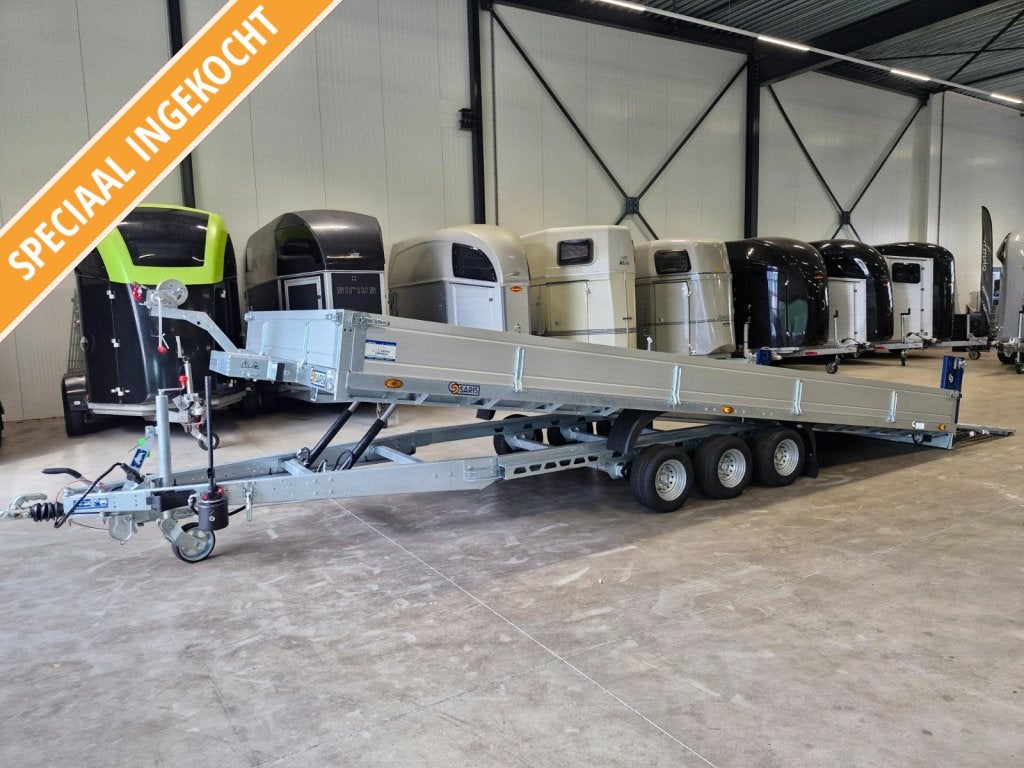 Saris multitransporter DEMO trailer extra korting Vema Ommen, Auto diversen, Aanhangers en Bagagewagens, Nieuw